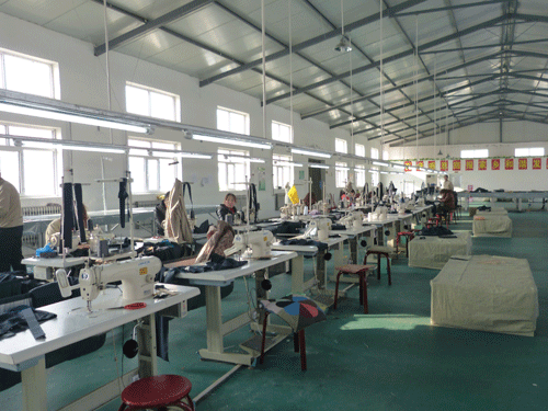 工作服(fu)生(sheng)産車(che)間